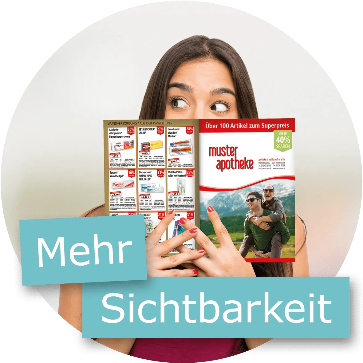 Mehr Sichtbarkeit - Top-100-Katalog -effektive Apothekenwerbung