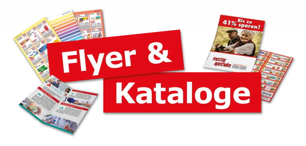 Apotheken-Flyer und Kataloge
