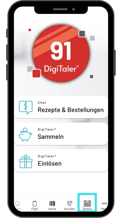 DigiTaler Kundenbindungs-App für Apotheken