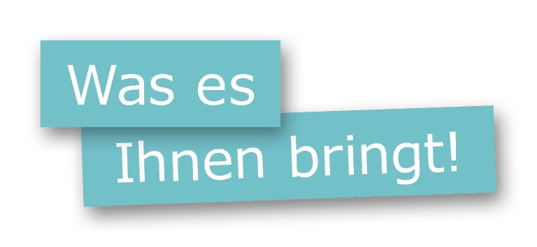 Was es Ihnen bringt