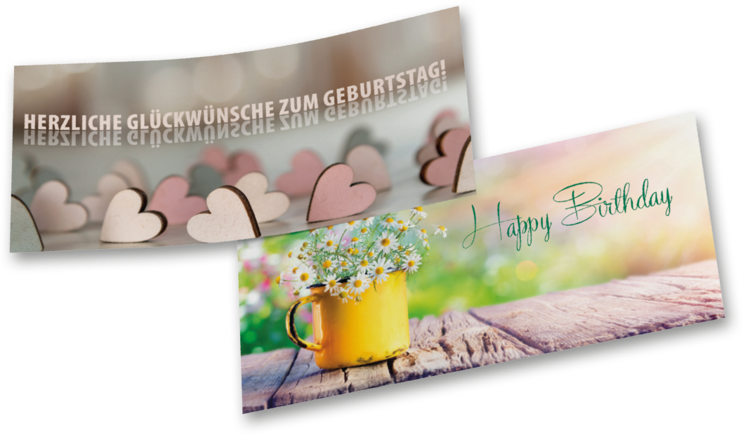 Grußkarten und Gutscheine für Apotheken