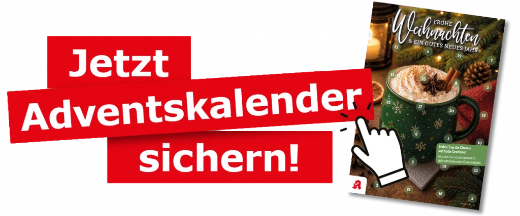 Jetzt Adventskalender sichern