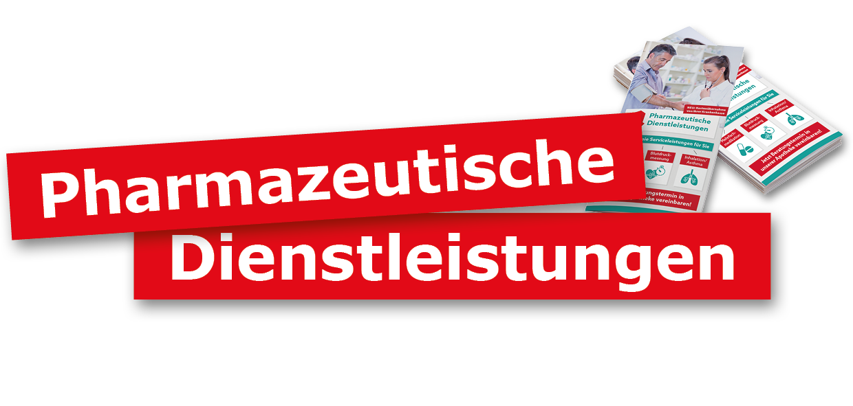 Flyer pharmazeutische Dienstleistungen PDL
